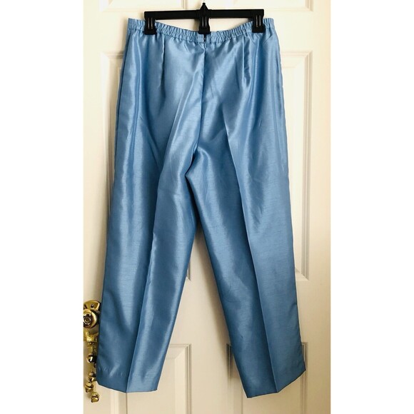 DRESSBARN WOMEN'S SUIT PANTS SIZE 10 BLOUSE TOP MULTICOLOR SLEEVELESS BUTTONS - Picture 8 of 9